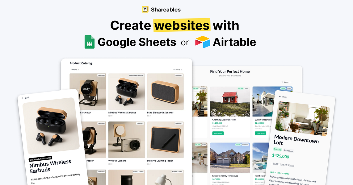 Shareables