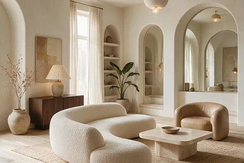 A room in the Organic Modern style