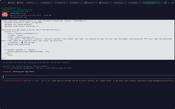 Screenshot of a web browser window showing a terminal command to run a local server using the 'deno run' command and a prompt for user input.