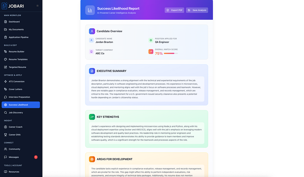 Jobari: Optimize your resume, match jobs, and prep | BetaList