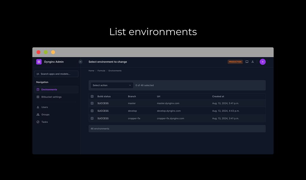 Dynginx: Create preview environments with Nginx | BetaList