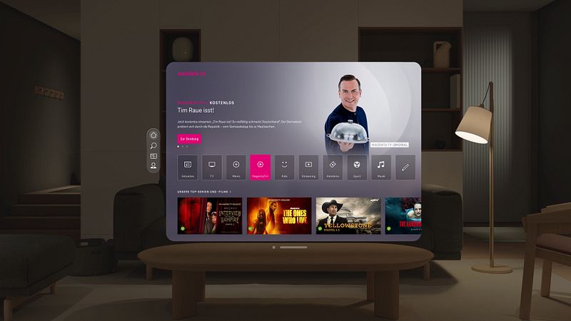 Screenshot of MagentaTV: TV & Streaming