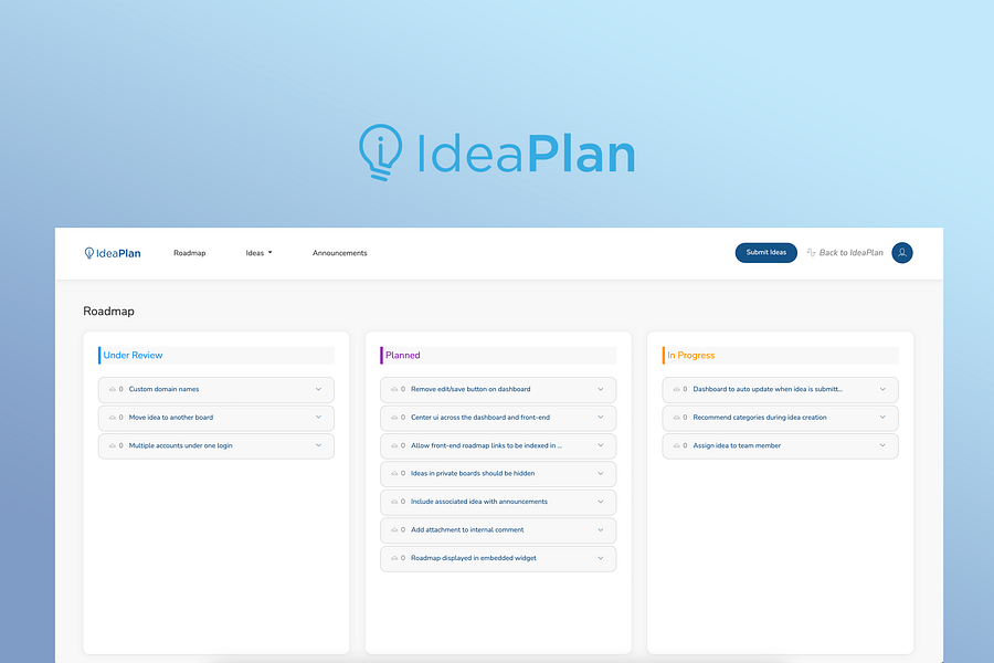 IdeaPlan