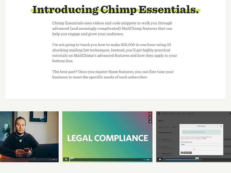 Chimp Essentials