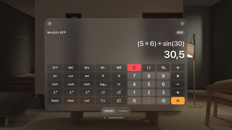Screenshot of Calculator & AI Math Solver