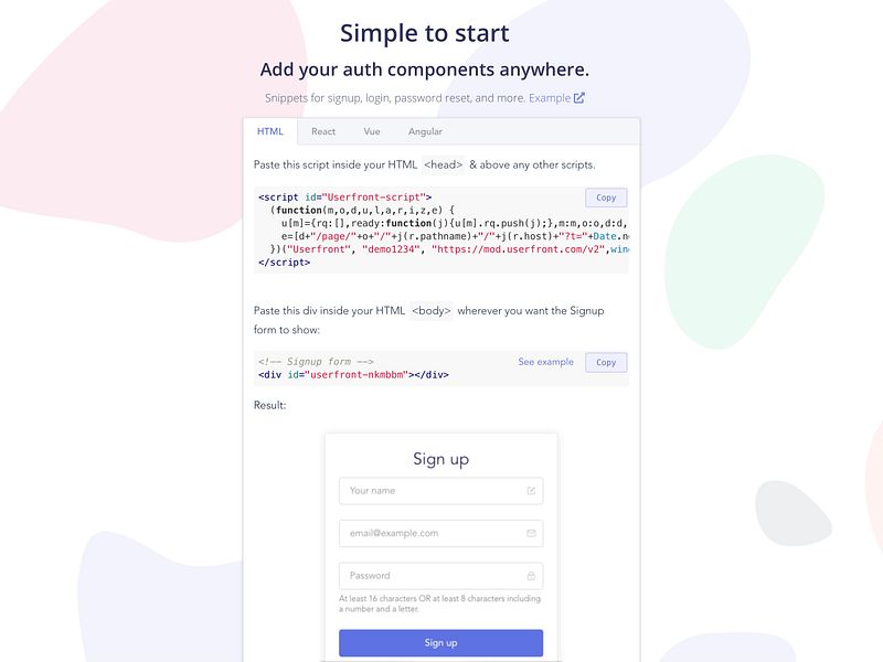 Userfront