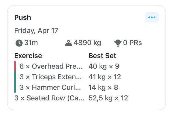 Photograph of a man working out on a stair climber machine while carrying plates in a gym.