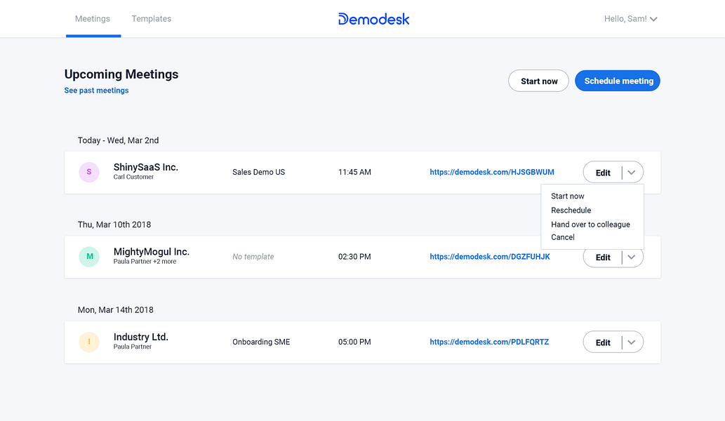 Demodesk