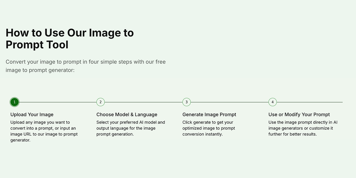 Image2Prompt - Free Image to Prompt Generator