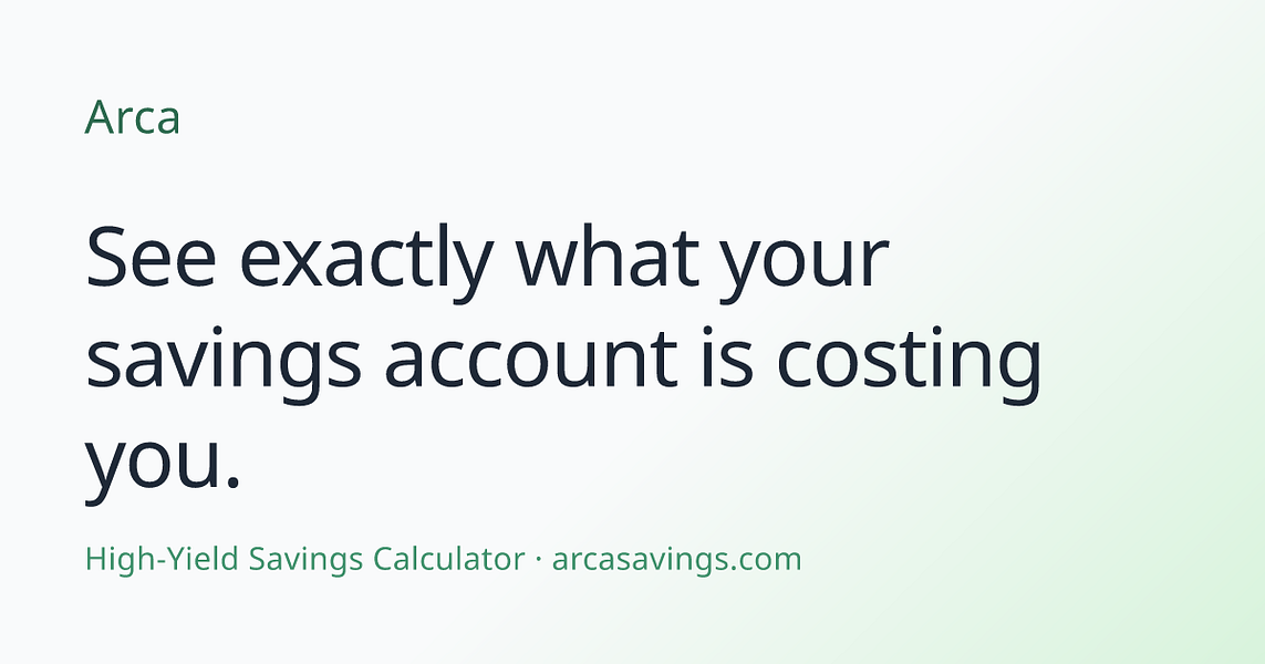 Arca Savings