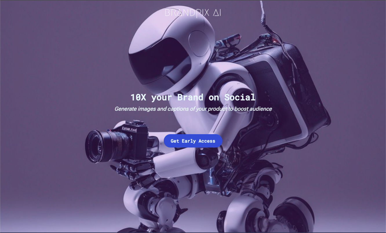 brandpix.ai: Blow up your brand using AI generated product | BetaList