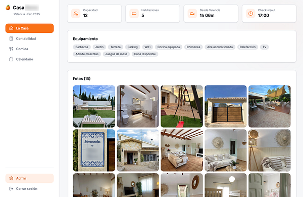 A simple dashboard interface titled 'Retreat dashboard' displaying a calendar, status counters, and a to-do list for organizing a freelance retreat.