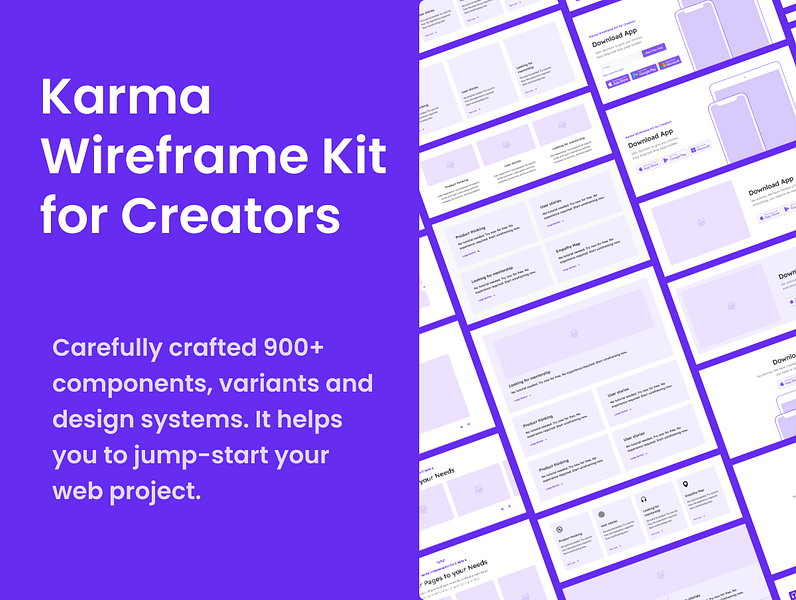 Karma Wireframe Kit