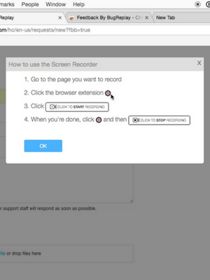 Feedback by BugReplay