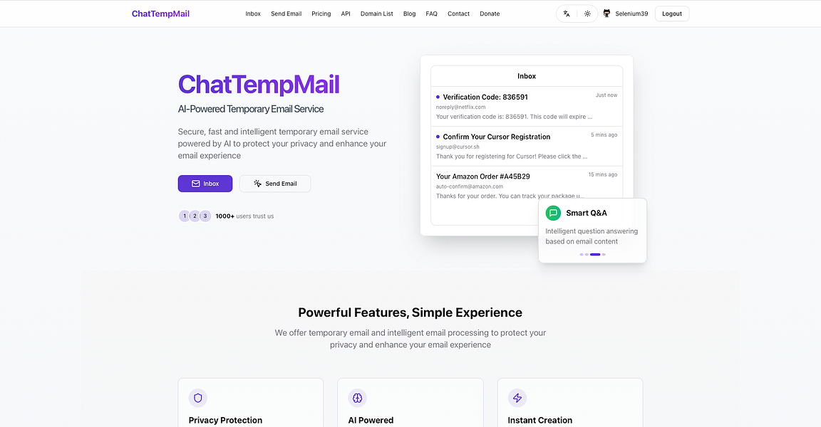 ChatTempMail