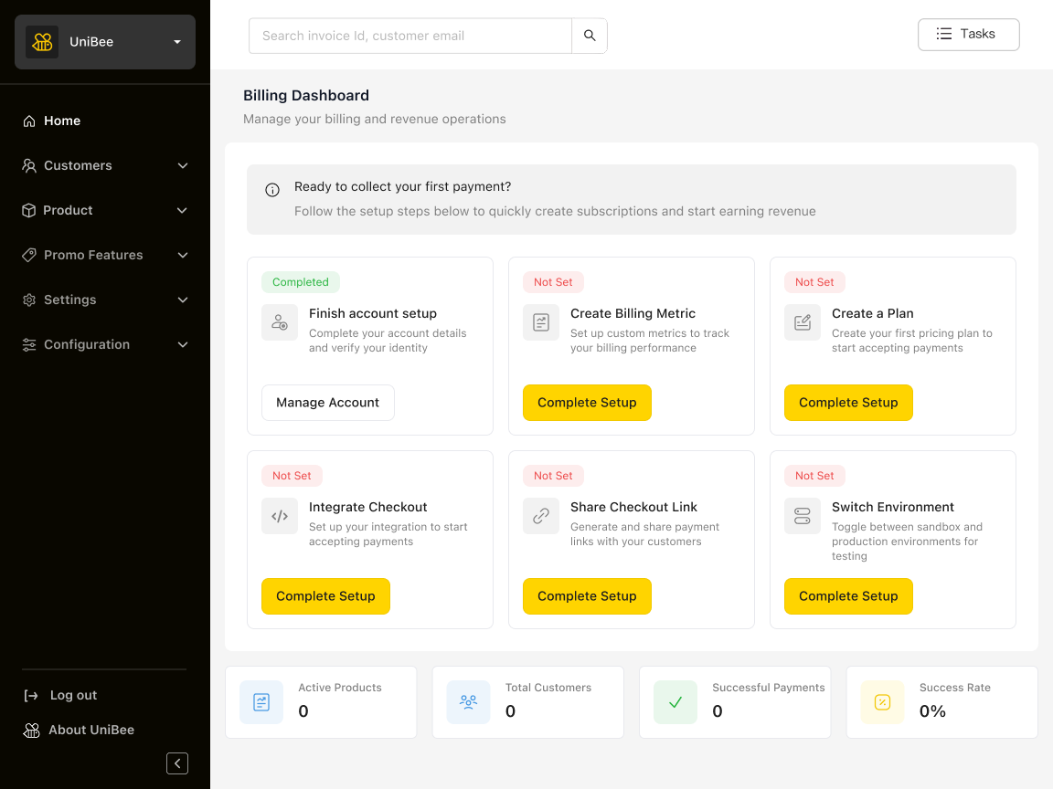 UniBee: Subscription billing platform with usage metering | BetaList