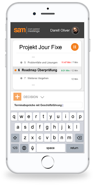 sam | smart assisted meetings