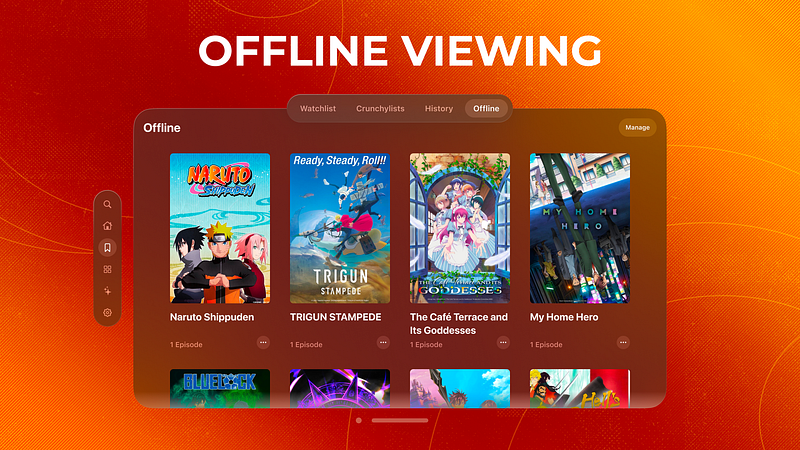 Screenshot of Crunchyroll