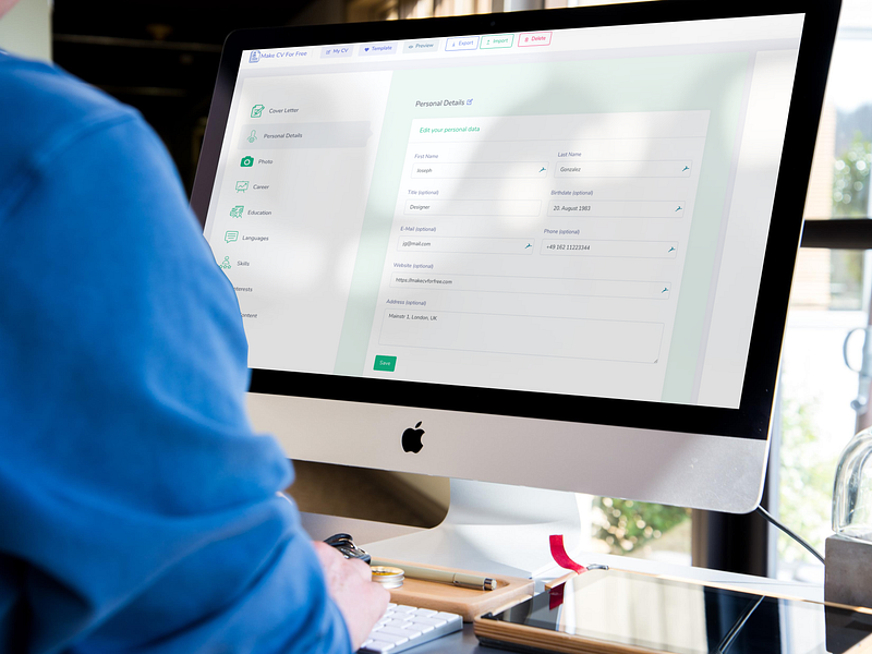 Make CV For Free