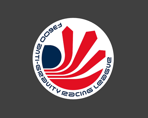 A black virtual reality headset with colorful LED lights and a central mesh vent against a black background.