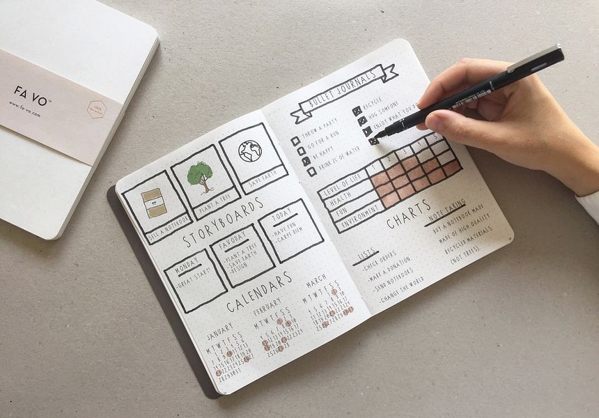 FA VO Eco-Friendly Notebook