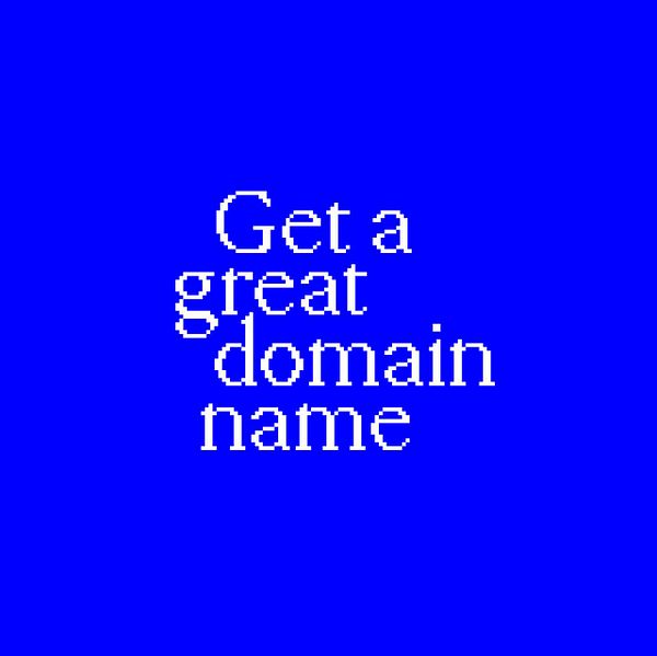 A stylized text graphic featuring a decorative bitmap typography design of the word 'NOTHING'.