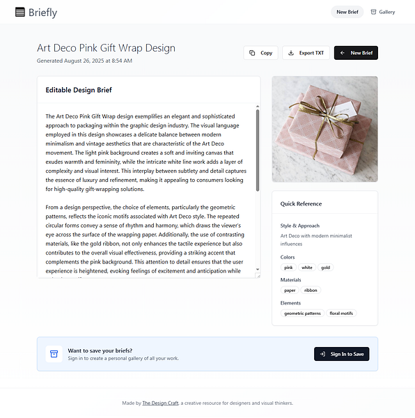 Briefly: Turn your project visuals into clear, professional | BetaList