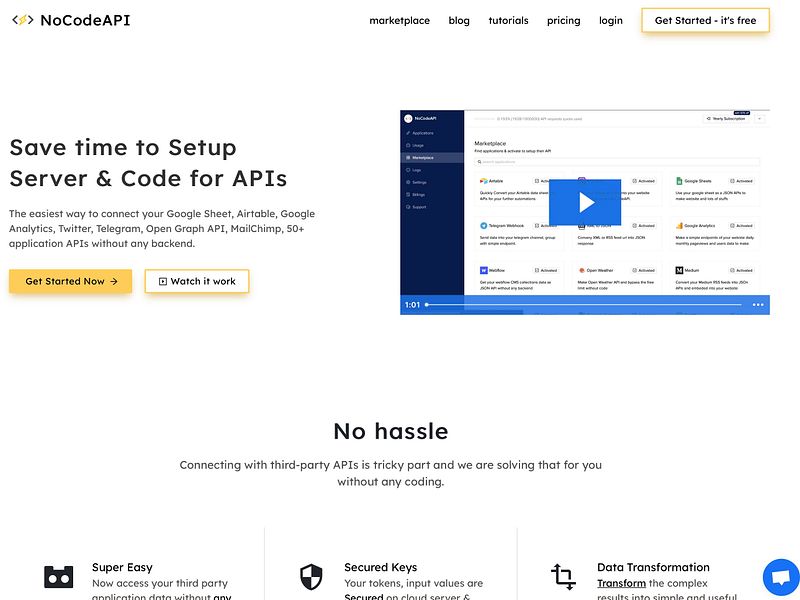 NoCodeAPI 2.0