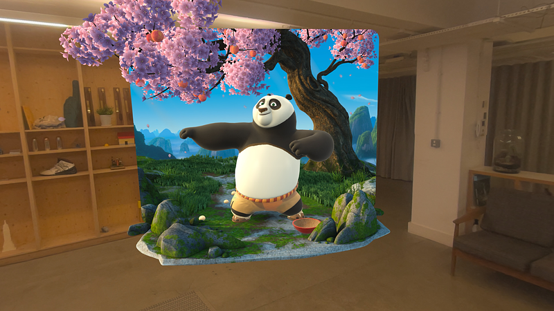 Screenshot of Kung Fu Panda: School of Chi