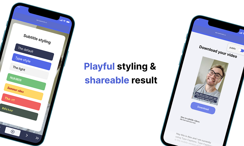 Mobile Caption Generator