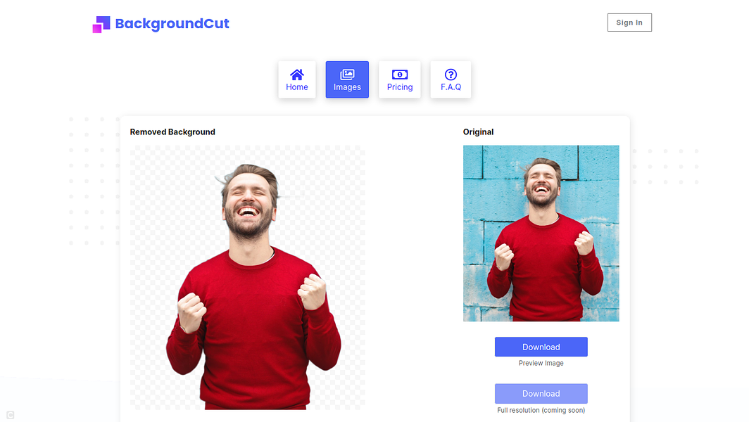 BackgroundCut