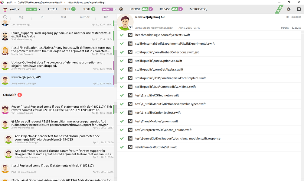 Aurees Git Client