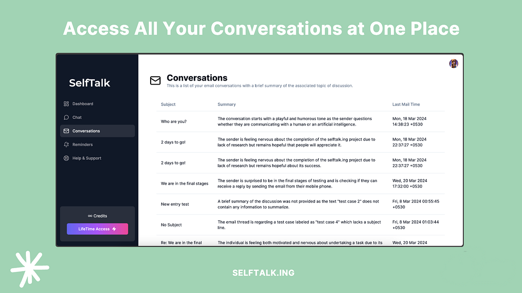 Selftalk.ing