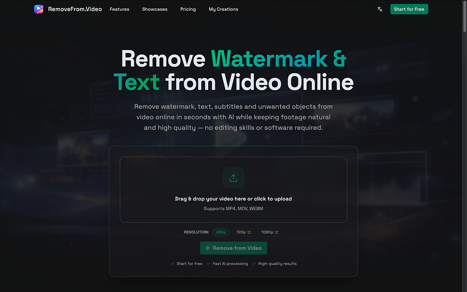 Remove From Video