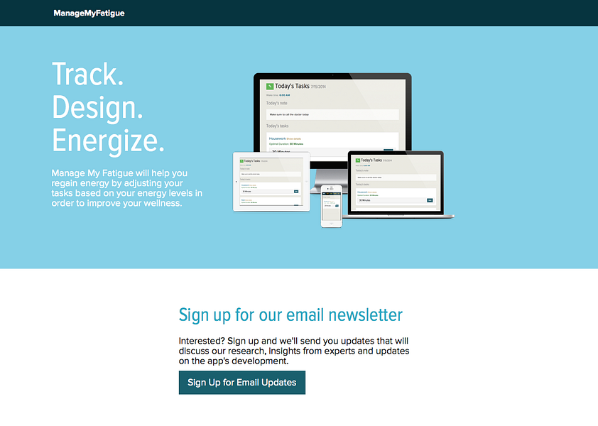 ManageMyFatigue