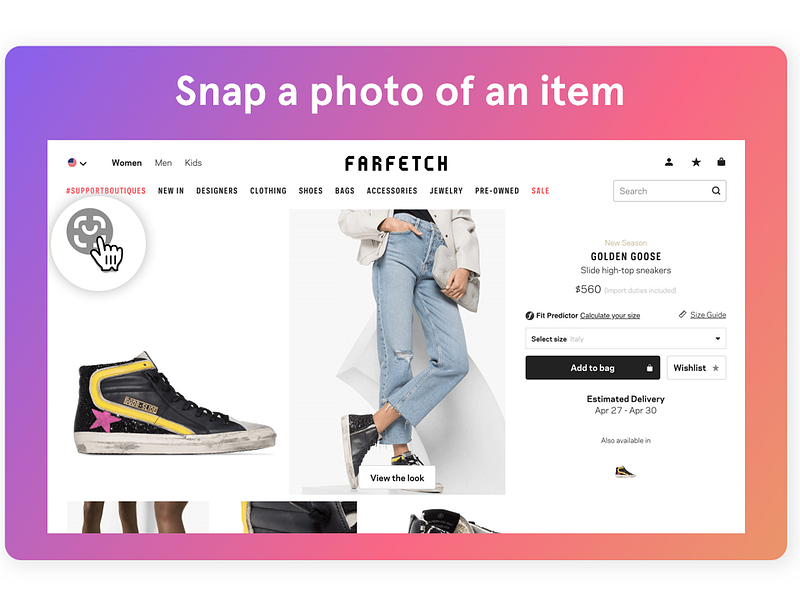 Shnap Visual Search