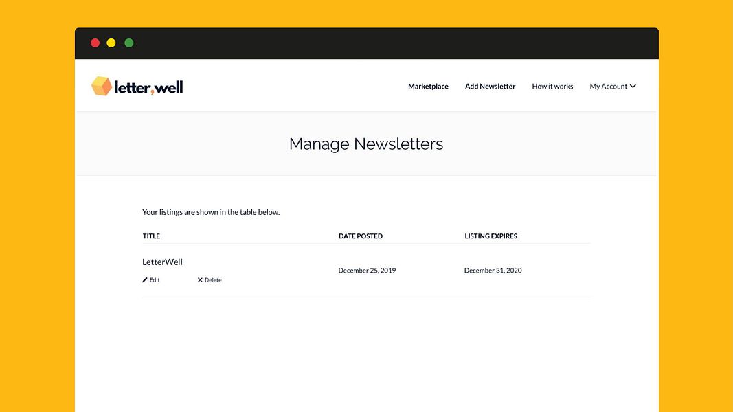 LetterWell