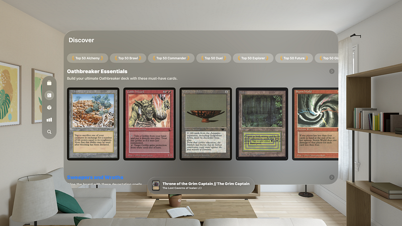 Screenshot of MTG Scanner - Lion’s Eye