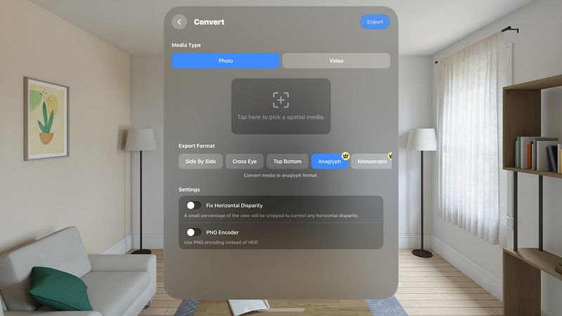 Screenshot of Spatially - 3D Video Maker