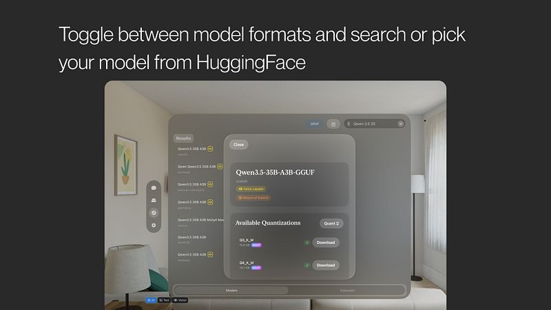 Screenshot of Noema: Local AI & Offline LLM