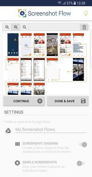 Screenshot Flow