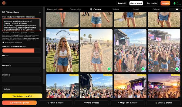 A fantasy art image of a majestic crystal tiger crouched on a cracked stone surface under a vibrant, stormy sky with glowing lightning.
