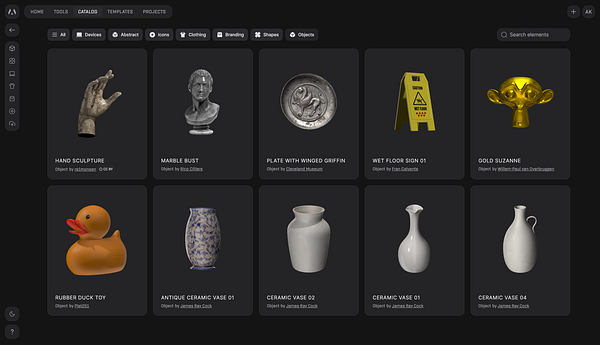 A computer-generated 3D architectural model rendered in black and white with a blue background.