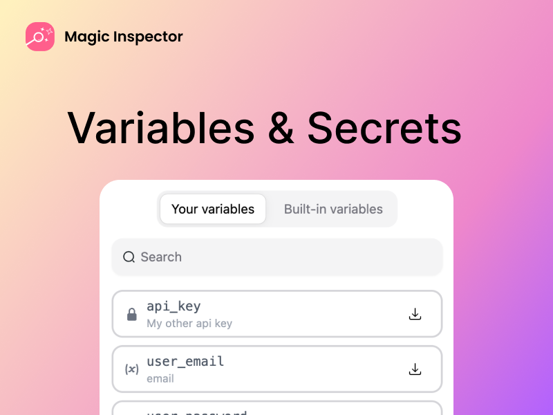 Magic Inspector