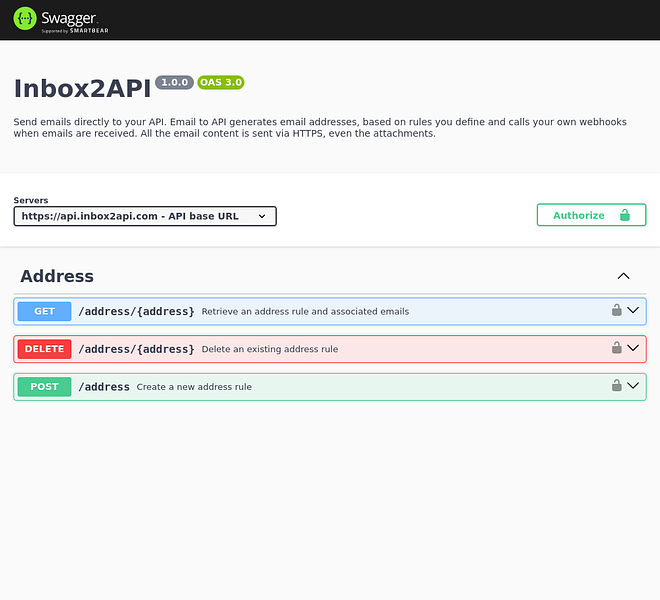 Inbox2API