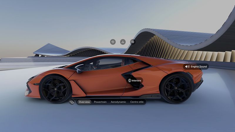 Screenshot of Lamborghini