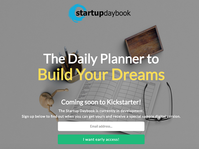 Startup Daybook