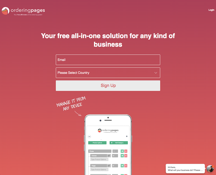 OrderingPages