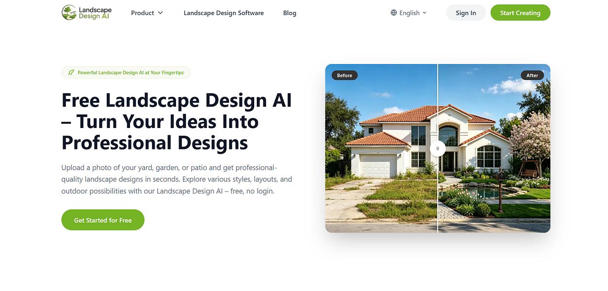 Landscape Design AI