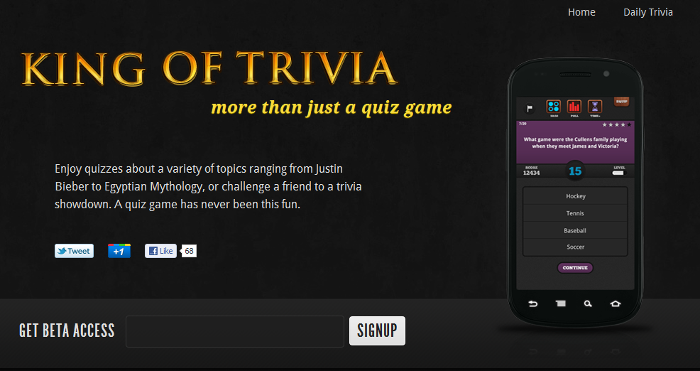 King of Trivia